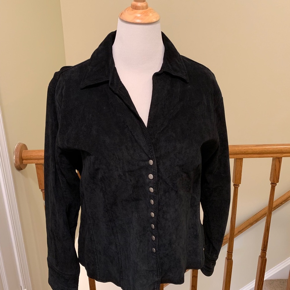 Posh suede jacket